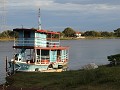Pantanal, wachten op de ferry in Porto da Manga
