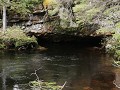 Roddickton - Underground Salmon Pool, de rivier ve