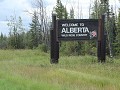 provinciegrens Alberta, aan 60th parallel