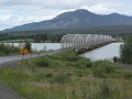 brug van Teslin, Alaska Hwy