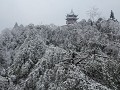 Zhangjiajie, tempel op de top, dag 2