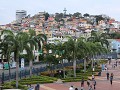 Guayaquil, uitzicht op las Peñas buurt aan het ein