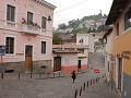 Quito - historisch stadscentrum, straatbeeld