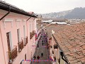 Quito - Calle Ronda, oudste straatje van Quito