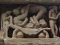de erotische Khajuraho tempels, westelijke groep 