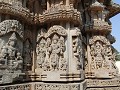 meer details van de Keshava tempel te Somnathpur