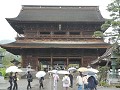 Nagano - Zenko-ji tempel in de regen