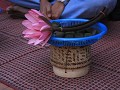 rijstpot klaar voor offeren tijdens de monnikenbed