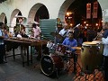 marimba-orkestje op het centrale plein 'Zocalo'