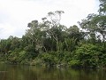 boottocht op de Boven-Suriname rivier door de jung