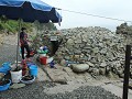 Busan, Igidae geopark - oud huisje voor vrouwelijk