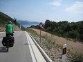 Onderweg naar de grens met Montenegro