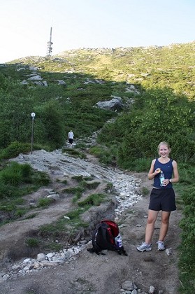 Climbing Ulriken (highest mountain of bergen, 643 meter)