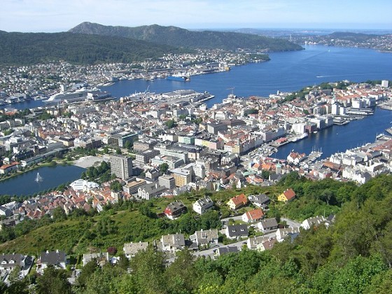 Citycenter of Bergen