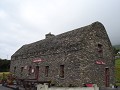 Stenen huis(ook het dak) in Dingle