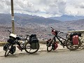 Op weg naar het centrum van La Paz