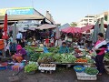 Plaatselijke markt in Sisophon.