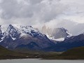 Eerste zicht op Torres del Paine