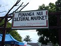 The popular market in Avarua, Saturdays 8-12.