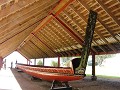 Waitangi treaty Grounds, Maori war canoe