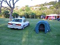 Easter camping at Russel, Bay of Islands