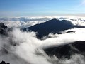 clouds circumnavigating the haleakala crater valle