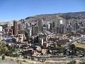 Een overzicht over 'La Paz'-city!  Volledig gebouw