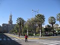 De mooie 'Plaza de Armas' van Arequipa!