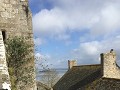 Uitzicht vanop de Mont Saint-Michel.