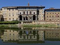 Het Uffizi met wachtrij.