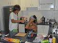 Pr&#65533;paration du repas, l'atelier sushi peut 