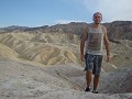 Zabriskie Point in Death Valley. Death Valley werd