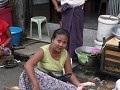 Fish seller, Rangoon