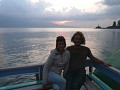 Op het bootje naar Pulau Samosir in een prachtig k