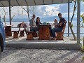 Ontbijtje aan het meer van Ohrid