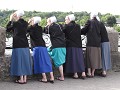 Amish op bezoek bij de watervallen