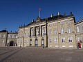 Het koninklijk paleis Amalienborg