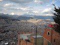 Uitzicht van El Alto op La Paz