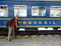 met de trein zou je er al zijn....maar deze bracht