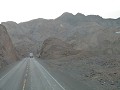 de weg van Nasca naar Ica......woest gebied, een h