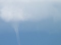 een klein tornado'tje op het meer....