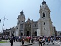de kathedraal van Lima, drukte van jewelste op dez