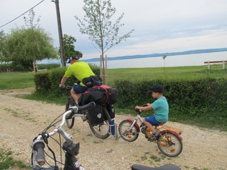 Drie dagen fietsen aan het Balatonmeer
