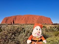 Happy at Uluru