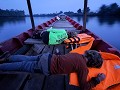 Slaapje op de boot
