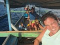 Uren samen op een kleine boot