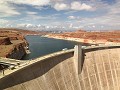 The Glen Canyon Hoover dam in Page at Lake Powell.