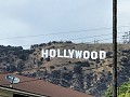 The famous Hollywood sign is still there.
