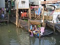 In Chau Doc doen we 's morgens een boottochtje op 
