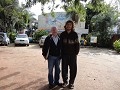 Met Pater Luc in Santa Cruz